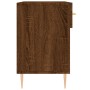 Banco zapatero madera de ingeniería marrón roble 102x35x55 cm en Zapateros y organizadores de calzado | Comprar online en Foru.e