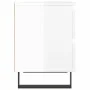 Bedside tables 2 units engineered wood white gloss 40x35x50 cm by vidaXL, Nightstands - Ref: Foro24-826897, Price: 99,06 €, D...