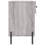 Banco zapatero madera de ingeniería gris Sonoma 102x35x55 cm en Zapateros y organizadores de calzado | Comprar online en Foru.es