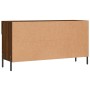 Banco zapatero madera de ingeniería marrón roble 102x35x55 cm en Zapateros y organizadores de calzado | Comprar online en Foru.e