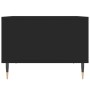 Mesa de centro madera contrachapada negro 60x50x36,5 cm en Mesas de centro | Comprar online en Foru.es