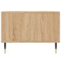 Mesa de centro madera contrachapada roble Sonoma 60x50x36,5 cm en Mesas de centro | Comprar online en Foru.es