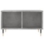 Mesa de centro madera contrachapada gris hormigón 60x50x36,5 cm en Mesas de centro | Comprar online en Foru.es