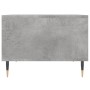 Mesa de centro madera contrachapada gris hormigón 60x50x36,5 cm en Mesas de centro | Comprar online en Foru.es