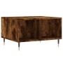 Mesa de centro madera contrachapada roble ahumado 60x50x36,5 cm en Mesas de centro | Comprar online en Foru.es