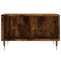 Mesa de centro madera contrachapada roble ahumado 60x50x36,5 cm en Mesas de centro | Comprar online en Foru.es