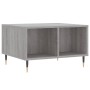 Mesa de centro madera contrachapada gris Sonoma 60x50x36,5 cm en Mesas de centro | Comprar online en Foru.es