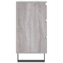Mesita de noche 2 uds madera ingeniería gris Sonoma 40x35x69 cm de vidaXL, Mesitas de noche - Ref: Foro24-826953, Precio: 121...