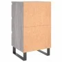 Bedside table 2 pcs Sonoma gray engineered wood 40x35x69 cm by vidaXL, Nightstands - Ref: Foro24-826953, Price: 120,01 €, Dis...
