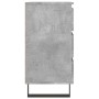 Mesitas noche 2 uds madera ingeniería gris hormigón 40x35x69 cm de vidaXL, Mesitas de noche - Ref: Foro24-826949, Precio: 109...