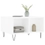 Mesa de centro madera contrachapada blanco 60x50x36,5 cm en Mesas de centro | Comprar online en Foru.es