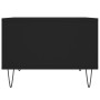 Mesa de centro madera contrachapada negro 60x50x36,5 cm en Mesas de centro | Comprar online en Foru.es