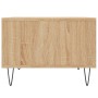 Mesa de centro madera contrachapada roble Sonoma 60x50x36,5 cm en Mesas de centro | Comprar online en Foru.es