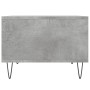 Mesa de centro madera contrachapada gris hormigón 60x50x36,5 cm en Mesas de centro | Comprar online en Foru.es
