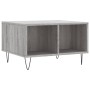 Mesa de centro madera contrachapada gris Sonoma 60x50x36,5 cm en Mesas de centro | Comprar online en Foru.es