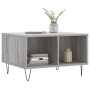 Mesa de centro madera contrachapada gris Sonoma 60x50x36,5 cm en Mesas de centro | Comprar online en Foru.es