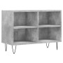 Mueble de TV madera de ingeniería gris hormigón 69,5x30x50 cm de vidaXL, Muebles TV - Ref: Foro24-826968, Precio: 42,07 €, De...