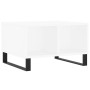 Mesa de centro madera contrachapada blanco 60x50x36,5 cm en Mesas de centro | Comprar online en Foru.es