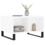 Mesa de centro madera contrachapada blanco 60x50x36,5 cm en Mesas de centro | Comprar online en Foru.es