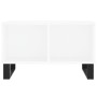 Mesa de centro madera contrachapada blanco 60x50x36,5 cm en Mesas de centro | Comprar online en Foru.es