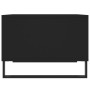 Mesa de centro madera contrachapada negro 60x50x36,5 cm en Mesas de centro | Comprar online en Foru.es