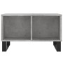 Mesa de centro madera contrachapada gris hormigón 60x50x36,5 cm en Mesas de centro | Comprar online en Foru.es