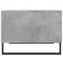 Mesa de centro madera contrachapada gris hormigón 60x50x36,5 cm en Mesas de centro | Comprar online en Foru.es