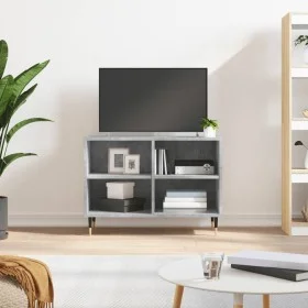 Mueble de TV madera de ingeniería gris hormigón 69,5x30x50 cm de vidaXL, Muebles TV - Ref: Foro24-826960, Precio: 41,53 €, De...