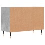 Mueble de TV madera de ingeniería gris hormigón 69,5x30x50 cm de vidaXL, Muebles TV - Ref: Foro24-826960, Precio: 42,04 €, De...