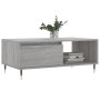 Mesa de centro madera contrachapada gris Sonoma 90x50x36,5 cm en Mesas de centro | Comprar online en Foru.es