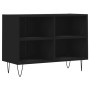 Mueble de TV madera de ingeniería negro 69,5x30x50 cm de vidaXL, Muebles TV - Ref: Foro24-826965, Precio: 43,18 €, Descuento: %
