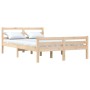 Estructura de cama madera maciza 120x200 cm de vidaXL, Camas y somieres - Ref: Foro24-814814, Precio: 120,73 €, Descuento: %