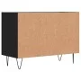 Mueble de TV madera de ingeniería negro 69,5x30x50 cm de vidaXL, Muebles TV - Ref: Foro24-826965, Precio: 42,74 €, Descuento: %
