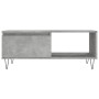 Mesa de centro madera contrachapada gris hormigón 90x50x36,5 cm en Mesas de centro | Comprar online en Foru.es