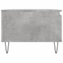 Mesa de centro madera contrachapada gris hormigón 90x50x36,5 cm en Mesas de centro | Comprar online en Foru.es