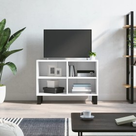 Mueble de TV madera de ingeniería blanco 69,5x30x50 cm de vidaXL, Muebles TV - Ref: Foro24-826972, Precio: 48,46 €, Descuento: %