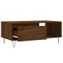Mesa de centro madera contrachapada marrón roble 90x50x36,5 cm en Mesas de centro | Comprar online en Foru.es