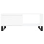 Mesa de centro madera contrachapada blanco 90x50x36,5 cm en Mesas de centro | Comprar online en Foru.es