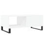 Mesa de centro madera contrachapada blanco 90x50x36,5 cm en Mesas de centro | Comprar online en Foru.es