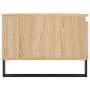 Mesa de centro madera contrachapada roble Sonoma 90x50x36,5 cm en Mesas de centro | Comprar online en Foru.es
