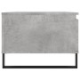 Mesa de centro madera contrachapada gris hormigón 90x50x36,5 cm en Mesas de centro | Comprar online en Foru.es