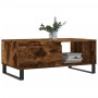 Mesa de centro madera contrachapada roble ahumado 90x50x36,5 cm en Mesas de centro | Comprar online en Foru.es