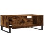 Mesa de centro madera contrachapada roble ahumado 90x50x36,5 cm en Mesas de centro | Comprar online en Foru.es