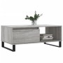 Mesa de centro madera contrachapada gris Sonoma 90x50x36,5 cm en Mesas de centro | Comprar online en Foru.es