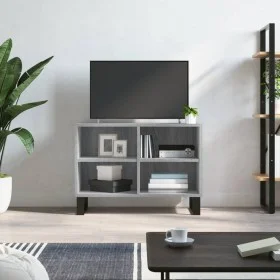 Mueble de TV madera de ingeniería gris Sonoma 69,5x30x50 cm de vidaXL, Muebles TV - Ref: Foro24-826978, Precio: 47,78 €, Desc...