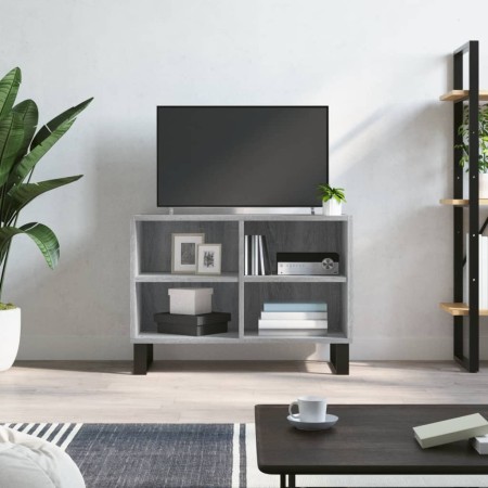 Mueble de TV madera de ingeniería gris Sonoma 69,5x30x50 cm de vidaXL, Muebles TV - Ref: Foro24-826978, Precio: 48,36 €, Desc...