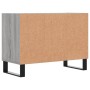 Mueble de TV madera de ingeniería gris Sonoma 69,5x30x50 cm de vidaXL, Muebles TV - Ref: Foro24-826978, Precio: 48,36 €, Desc...