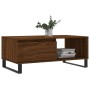 Mesa de centro madera contrachapada marrón roble 90x50x36,5 cm en Mesas de centro | Comprar online en Foru.es