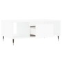 Mesa de centro madera contrachapada blanco 90x50x36,5 cm en Mesas de centro | Comprar online en Foru.es