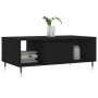 Mesa de centro madera contrachapada negro 90x50x36,5 cm en Mesas de centro | Comprar online en Foru.es